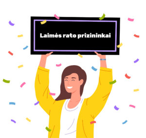 Pirmojo 7pack Laimės rato prizininkai