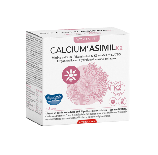 7pack papildai merita Calcium Asimil K2
