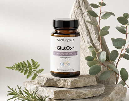 Glutationas 500 mg | GlutOx® maisto papildas 30 kaps.