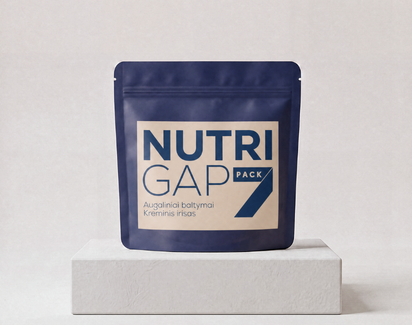 NutriGap Augaliniai baltymai Karamelinis irisas